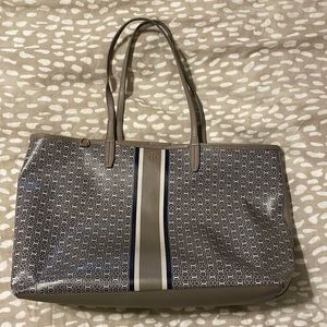 Tory Burch Gemini Link Tote grey/taupe